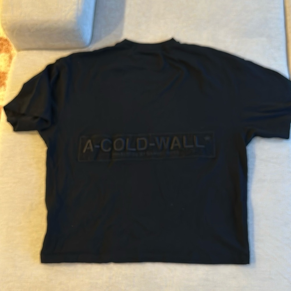 A-cold-wall black tee size S